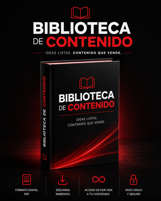 Biblioteca de Contenido | Método completo para crear contenido